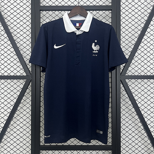 Retro France 2014 Home S-4XL